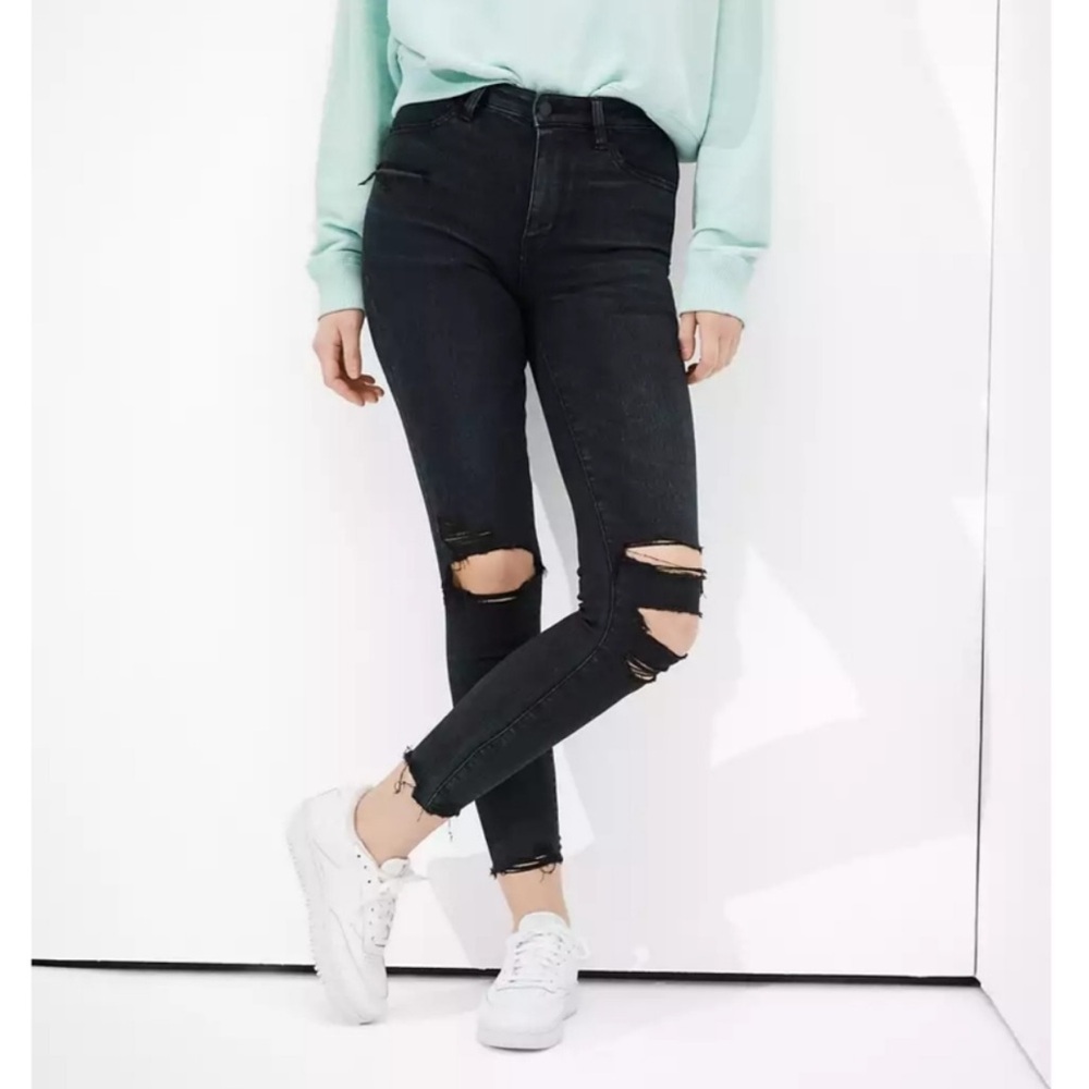 American eagle | high rise cropped jeggings